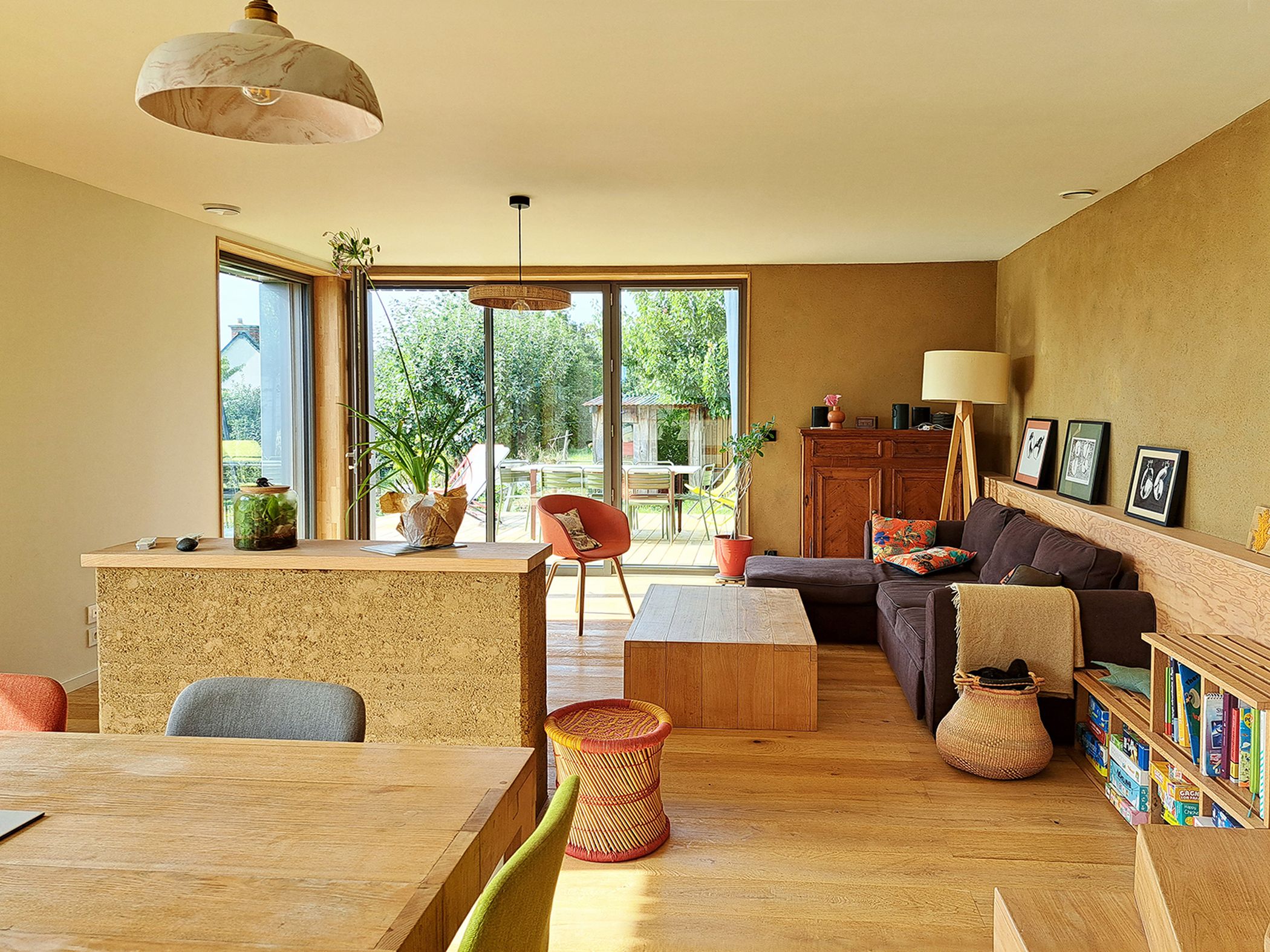 intérieur maison passive