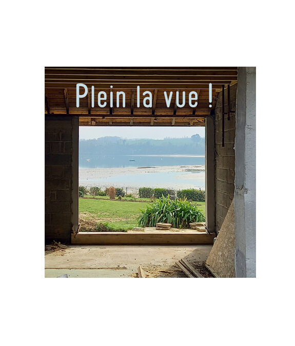 Extension bois d’une maison néo-bretonne sur les bords de Rance